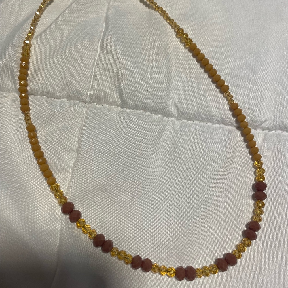 New necklace handmade